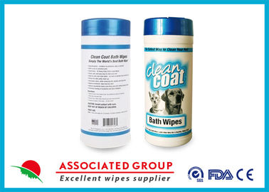 Ev Yapımı Köpek Kulak Pet Temizleme Mendilleri / Banyo İçin Köpek Deodorant Mendilleri