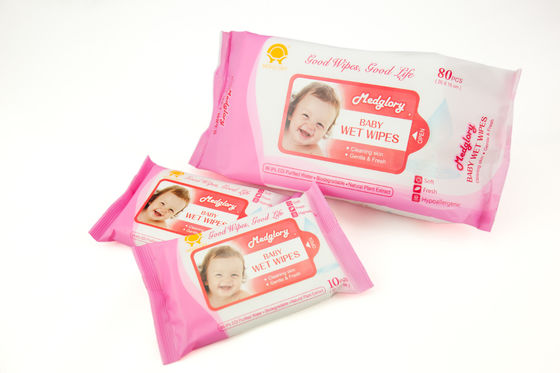 20*15cm Latekssiz Islak Bebek Mendilleri Hipoalerjenik Kokusuz Yedek Paketler