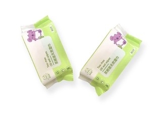 Non Woven Fabric Wet Wipes Aloe Vera Extract Moisture For Baby Adult Cleaning