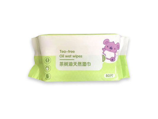 Non Woven Fabric Wet Wipes Aloe Vera Extract Moisture For Baby Adult Cleaning