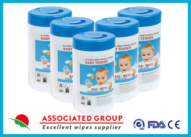 Unscented Baby Wet Wipes , Baby Travel Wipes 80 Counts Per Box