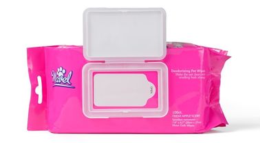Personalized Pet Cleaning Wipes Eco Friendly ISO Certification