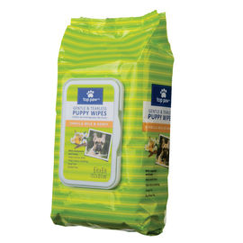 Non Toxic Pet Cleaning Wipes Biodegradable Nonwoven Spunlace