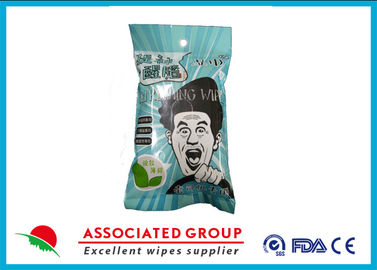 Extra Menthanol Adult Wet Wipes For Fatigue Removal When Driving , Handbag Size