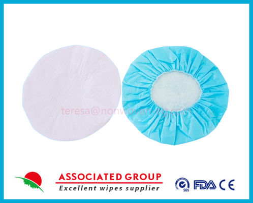 Disposable non woven hair cap nursing wash free no rinse shampoo shower cap travel beauty salon hotel bath shower cap