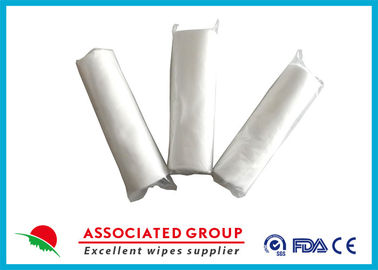 No Chemical Dry Non Woven Roll Plain Spunlace Breakpoint Dry Wipes No Irritation
