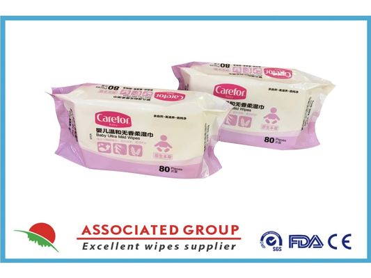 45gsm Baby Cleaning Wipes With Tea Tree Oil Allergy Tested A