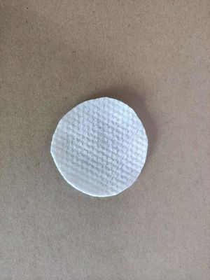 6cm Round Makeup Remover Dry Wipes 65g TRUTZSCHLER Spunlace Nonwoven Fabric