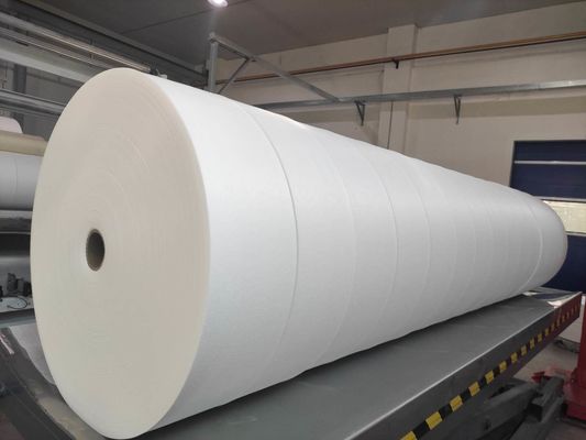 35% Viscose 65% Polyester Fibre Spunlace Nonwoven Germany TrüTzschler