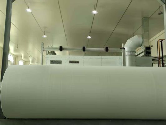 95% Viscose 5% Polyester Fiber Spunlace Nonwoven Germany TrüTzschler