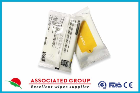 10 pcs Portable Design Unscented Antibacterial Wet Wipes Kill 99.9% Germs