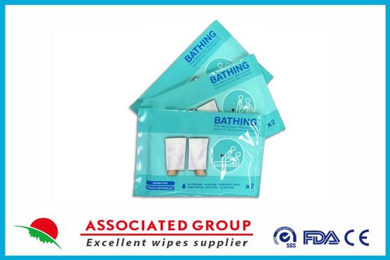 Ultra Soft Gloves Impregnated On Both Sides With A Cleansing Lotion
