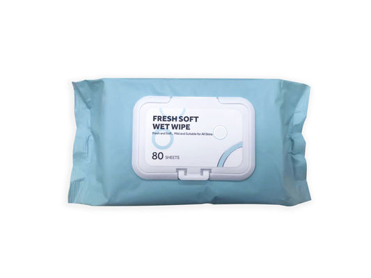 Fresh And Soft Wet Wipe Mild And Suitable For All Skins Aloe Extract