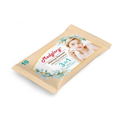 10pcs Makeup Remover Wipes Mixed Skin Lime Detoxifying Cleansing Soothing