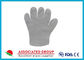 Parmak Tarzı Vücut Yıkama Eldivenleri / Vücut Scrubber Eldiven Dikişli Nonwoven Spunlace Dot